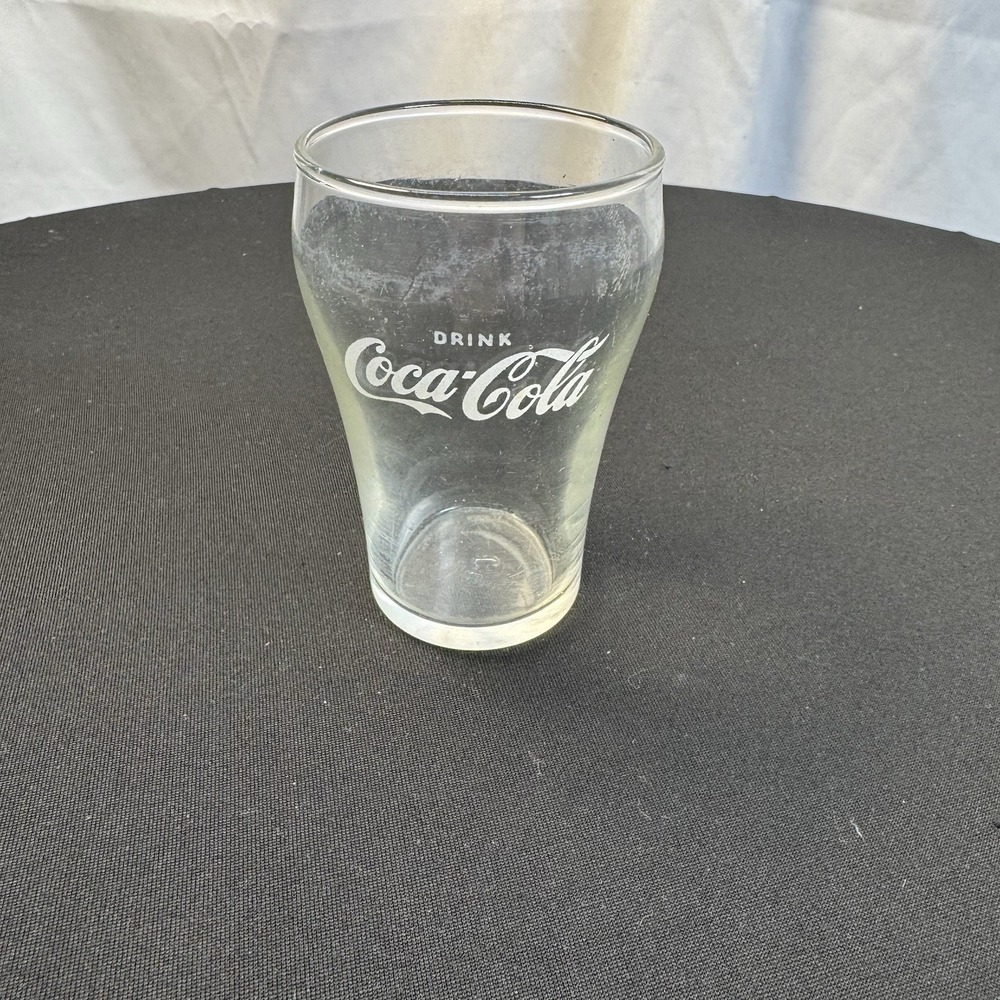 Clear Coca‎ Cola Glass